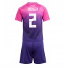 Baby Fußballbekleidung Deutschland Antonio Rudiger #2 Auswärtstrikot EM 2024 Kurzarm (+ kurze hosen)